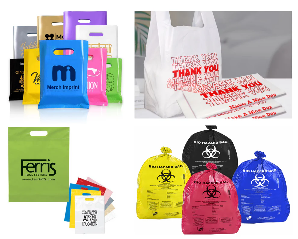 Custom Printed HDPE Polybags – Bulk Quantity Order